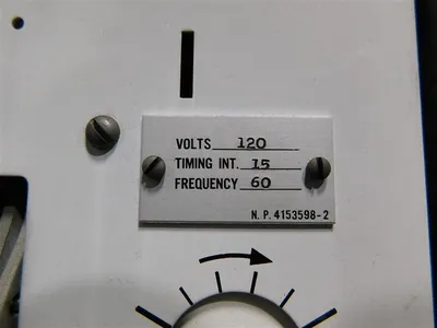 General Electric 730X54G13 Printing Demand Meter PD-57F 120V 60Hz Used