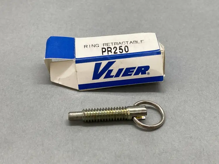 Used VLIER STEEL LOCKING PULL RING PLUNGER Miscellaneous MRO | Maverick Industrial Sales #1122044