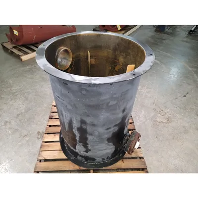 Used Flocculation Tank 100 Gallon FRP Plastic Mix Tank