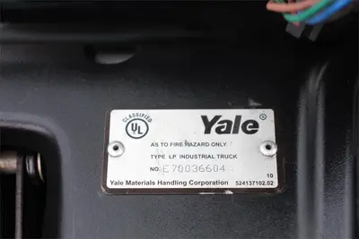 Used 2017 YALE GLP120VX Internal Combustion Forklifts: Pneumatic Tire Florida US | Truck and Van Outlet #1509244