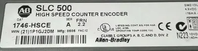 Used ALLEN-BRADLEY 1746-HSCE Motion Controls | ND Industrial Surplus #1224131