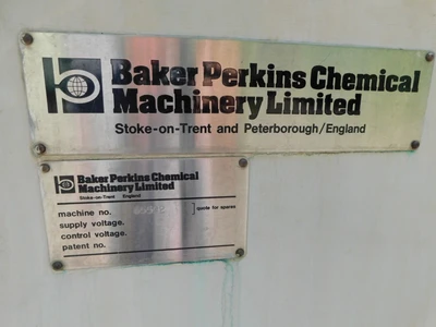 USED BAKER PERKINS GRANULATOR 24 LITER