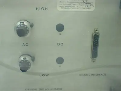 Used ASSOCIATED RESEARCH 5400DT High Voltage Testers Ohio US | HGR 24 #883922