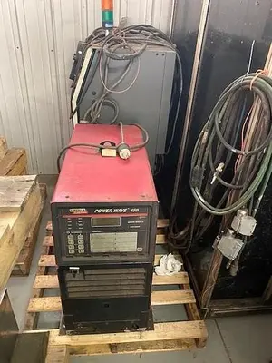 FANUC WELD CELLS (2) AVAILABLE
FANUC WELD CELLS
(2) AVAILABLE
*PLEASE CALL FOR FURTHER SPECIFICATIONS