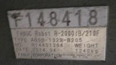 Used 2014 FANUC R-2000iB/210F + R-30iA Robots Michigan US | iGAM Industrial Marketplace #1291685