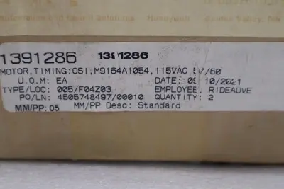 New Honeywell Modutrol Motor M7284A-1012 M7284A1012 STOCK H421