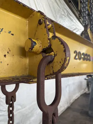 20,000 LB X 10' BRADLEY SPREADER BAR. STOCK # 0450025.