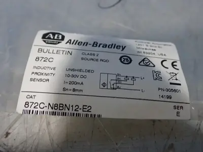 New | in-Stock ALLEN BRADLEY 872CN8BN12E2 Sensors | HGR 24 #753050