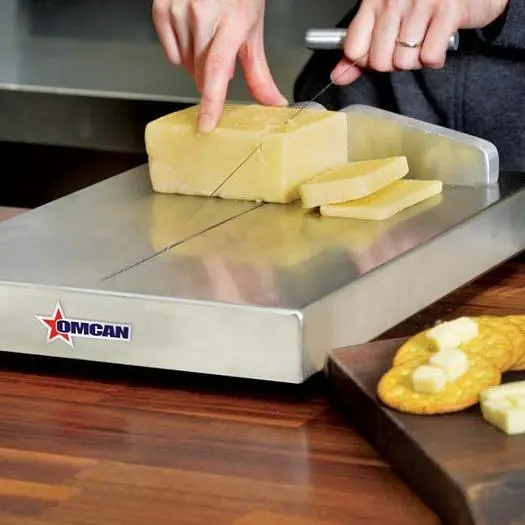 14″ x 11″ Manual Cheese Cutter, Stainless Steel - SEE VIDEO