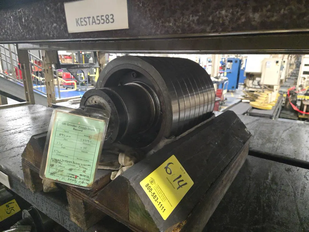 (1) OD Grind Drum Spindle