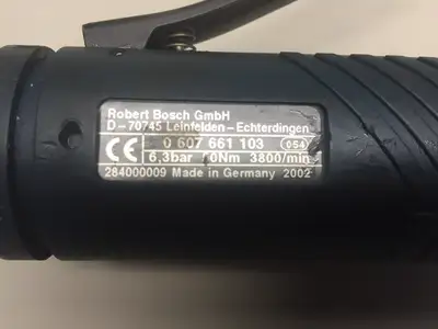 0 607 661 103 | Bosch 0607661103 Pneumatic Driver Nut Runner - Used