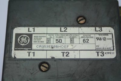 Used General Electric CR353EE3BHOEF Circuit Breakers California US | Davliegogo LLC #1705481