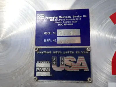 USED PACKAGING MACHINERY SERVICE CO. GF42
