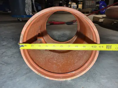 10"x10"x4" Grooved End Reducing Tee Fitting