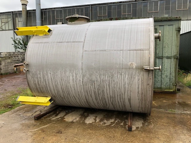 Used PONTIFEX 15,000 Litre Stainless Steel Tanks GB | Perry Equipment #120941