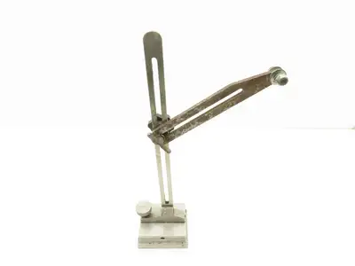Fowler 12" Indicator Gage Transfer Stand 7" Arm Steel Base
