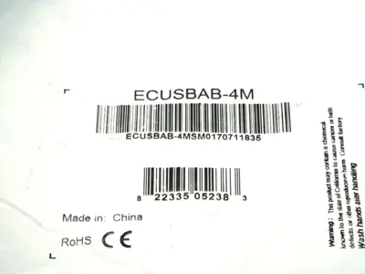 New | in-Stock L-Com ECUSBAB-4M Cable & Wire Michigan US | Maverick Industrial Sales #1391070