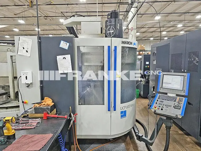Used 2008 MIKRON MILL UCP 600 VARIO Vertical Machining Centers (5-Axis or More) | FRANKE CNC, LLC #1382476