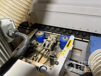 Used 2019 E-CHAIN ECT-48S ANGULAR DOUBLE END-TENONER LINE Woodworking Tenoners Ontario CA | Taurus Craco Machinery Inc #1314188