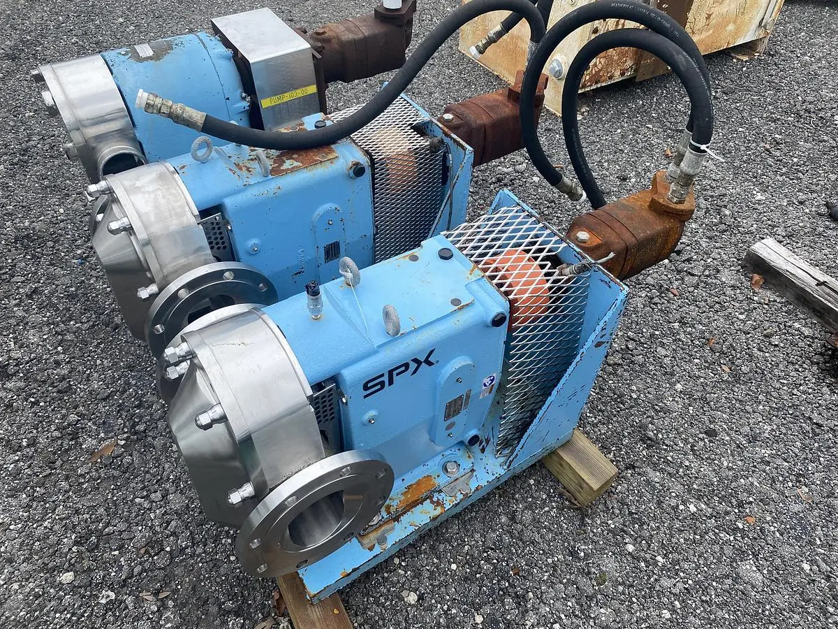 Used 2012 WAUKESHA CHERRY BURRELL 320U2 Rotary Pumps North Carolina US | DH Griffin Used Equipment #1383759