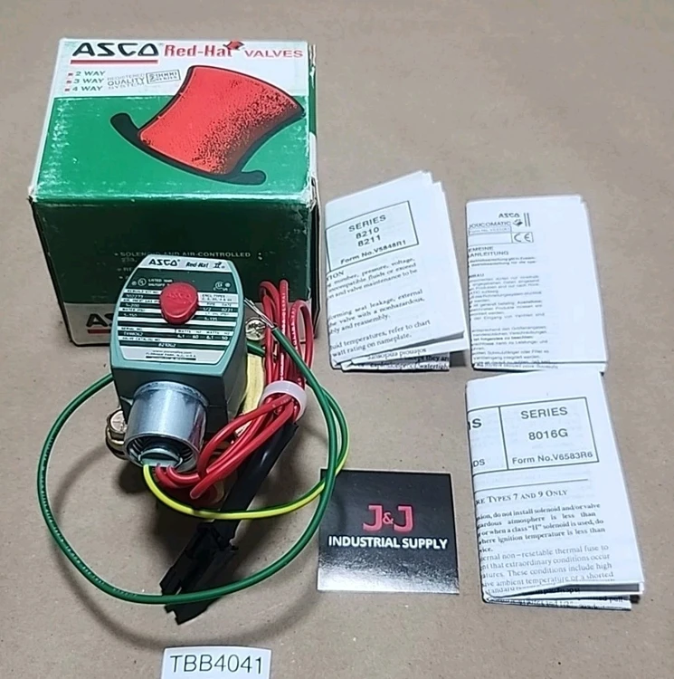 New | in-Stock ASCO 8210G2 Valves/Fittings Indiana US | J&J Industrial Supply #540696