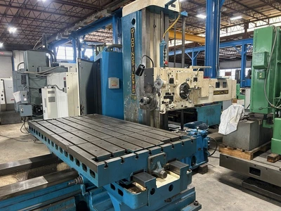 4" GIDDINGS & LEWIS Table Type HBM, 1959