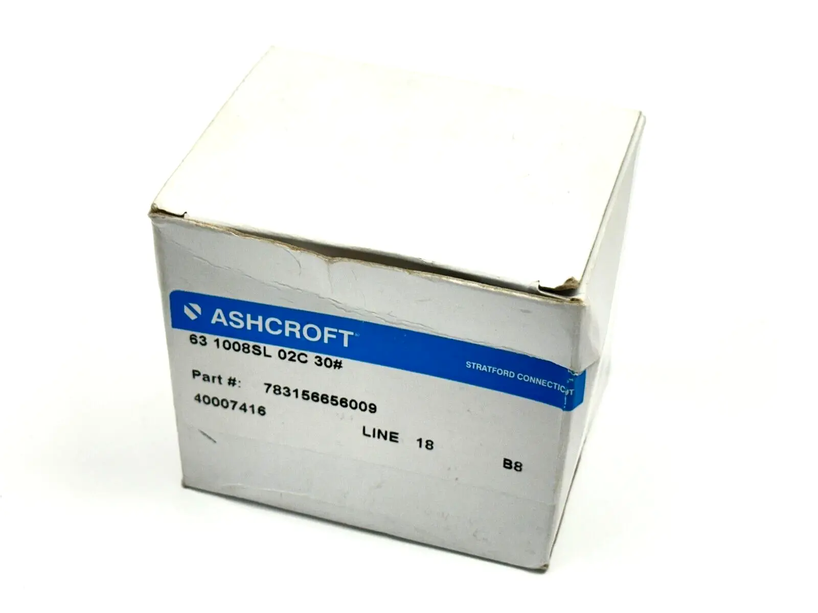 783156656009 | Ashcroft  Pressure Gauge 0-30PSI - New