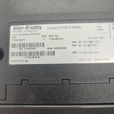 Used ALLEN-BRADLEY ALLEN-BRADLEY COMPACT I/O 16 PT. 20.4-26.4VDC SINKING OUTPUT MODULE 1769-OV16 PLC Input & Output | ND Industrial Surplus #1212152