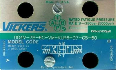 NEW VICKERS MCD-6237 VALVE ASSEMBLY DG5S-8-8C-E-T-VM-KUP6-D7-G5-30 MCD6237