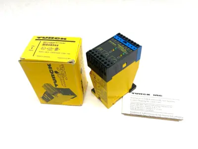 New | in-Stock Turck Multi-Safe Switching Amplifier Relay 2-Channel 53224 Relays & Switches Michigan US | Maverick Industrial Sales #1393080