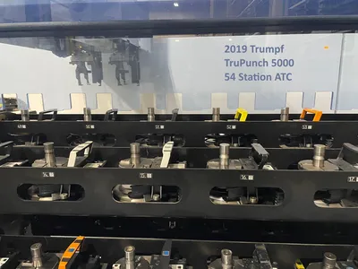 2019 TRUMPF TRUMPF TRUPUNCH 5000 LARGE FORMAT PUNCHES, TURRET, N/C & CNC | Machinery Resources International (16)