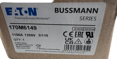 NEW EATON BUSSMANN 170M6149 FUSE 1100A 1250V