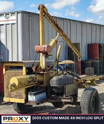 Used 2005 CUSTOM MADE 49 INCH LOG SPLITTER Skid Steer Log Splitters Michigan US | Proxy Equipment #1426001
