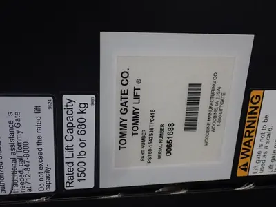 USED TOMMY GATE CO. 1500 LBS
