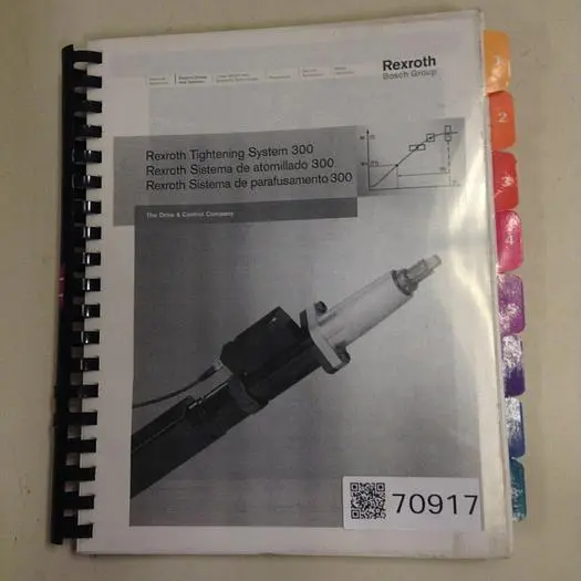 Used REXROTH MANUAL917 Manuals Michigan US | Ideal Machinery #699585