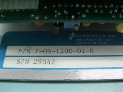 NEW Deltech 7-06-1200-01-0