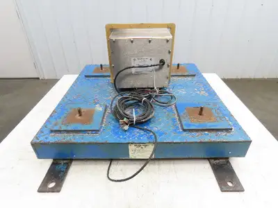 Weigh-Tronix DS3030A-01 Deck Floor Scales 1000 lbs 30x30" WI-130 Controller