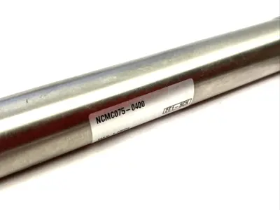 USED SMC ROUND BODY AIR CYLINDER, 0.75" BORE, 4" STROKE
