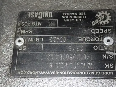 Nord .50 Hp Gear Drive