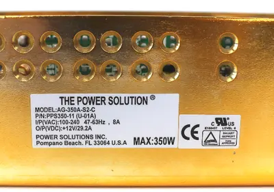 USED POWER SOLUTIONS AG-350A-S2-C