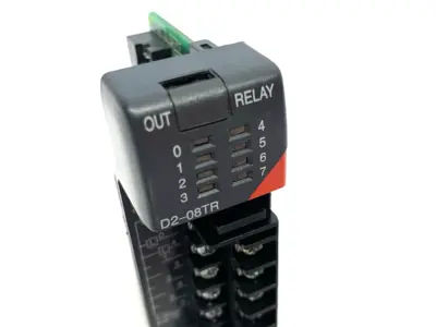 USED AUTOMATIONDIRECT DIRECTLOGIC DL205 RELAY OUTPUT MODULE, 8-POINT