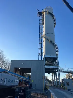 USED 2022 NORSTAR INDUSTRIES NORSTAR INDUSTRIES LGBE 3600 X 130FT BUCKET ELEVATOR SYSTEM