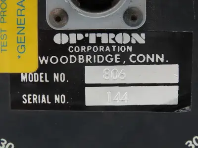 Optron Corporation Model 806 Motion Analysis Camera Head