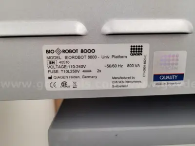 Used QIAGEN BioRobot 8000 Liquid Handling Workstations Delaware US | United Machine Co. #1563984