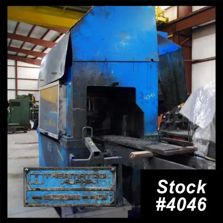 Used ALPHA/THERMATOOL AO 625 Tube, Pipe & Bar Cut-Offs Ohio US | Universal Tube & Rollform Equipment Company #280212