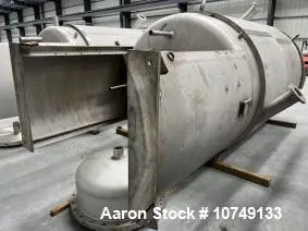 Used 1st Stage Crystallizer – 3,000 Gallon, 304L Stainless Steel, Jacketed, Agitated