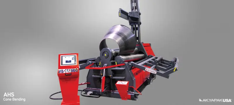 USED AKYAPAK 4 ROLL PLATE ROLLS