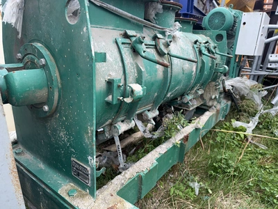 150L M/S Lodige Continuous Ploughshare Mixer Type KM-300DW 11 kw