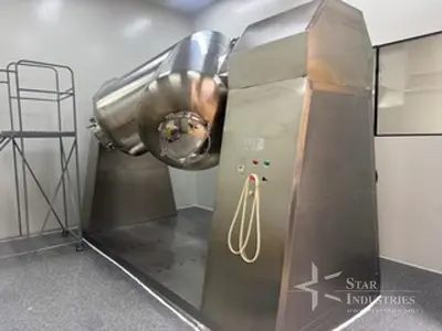 Used 2018 JIANGSU HANYOUNG VH 3000 Double Cone - V Mixers California US | Star Industries #1254571