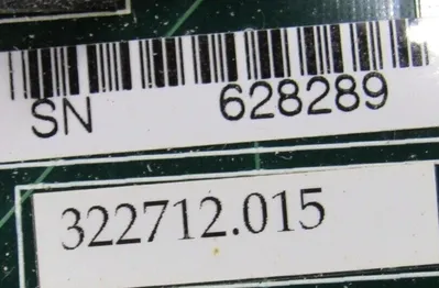 USED UNICO 322712.015 CIRCUIT BOARD 318493.010 317241.009 322404.000 402-877